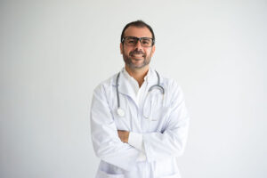 profissional da saúde que trabalha como médico PJ